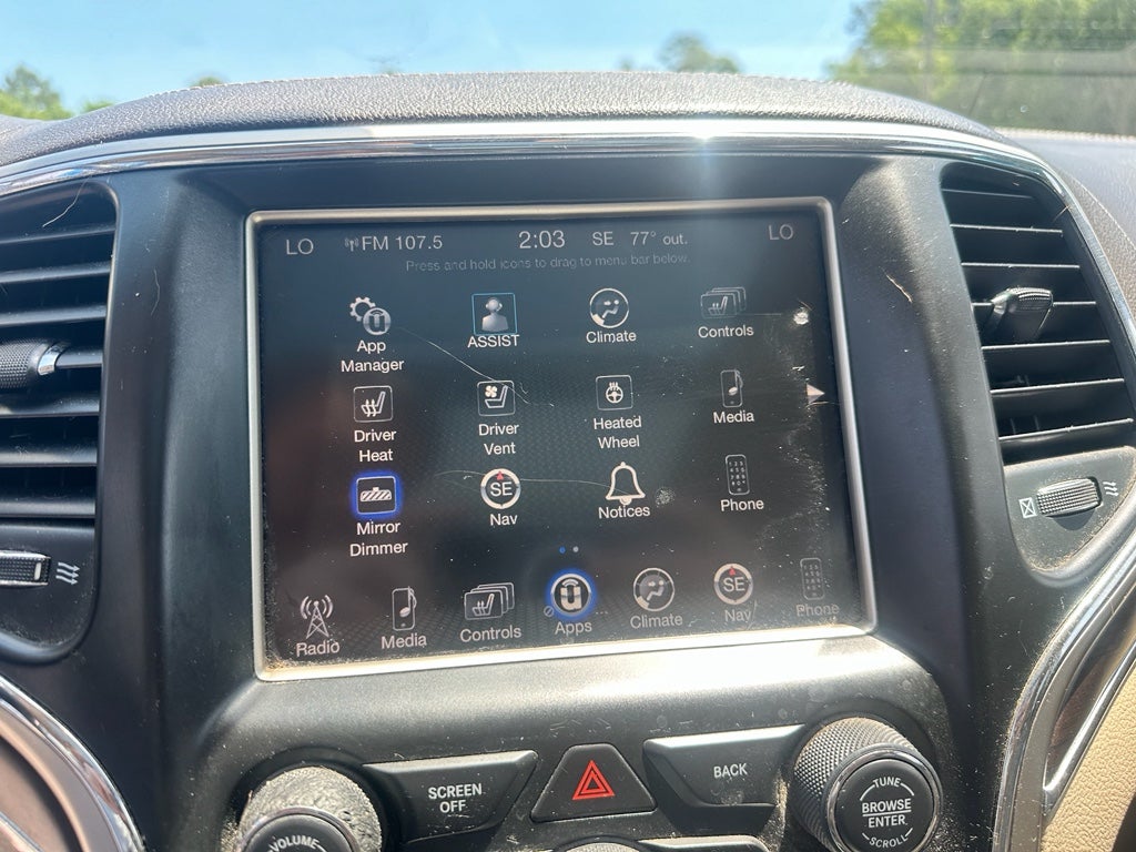 2015 Jeep Grand Cherokee Overland