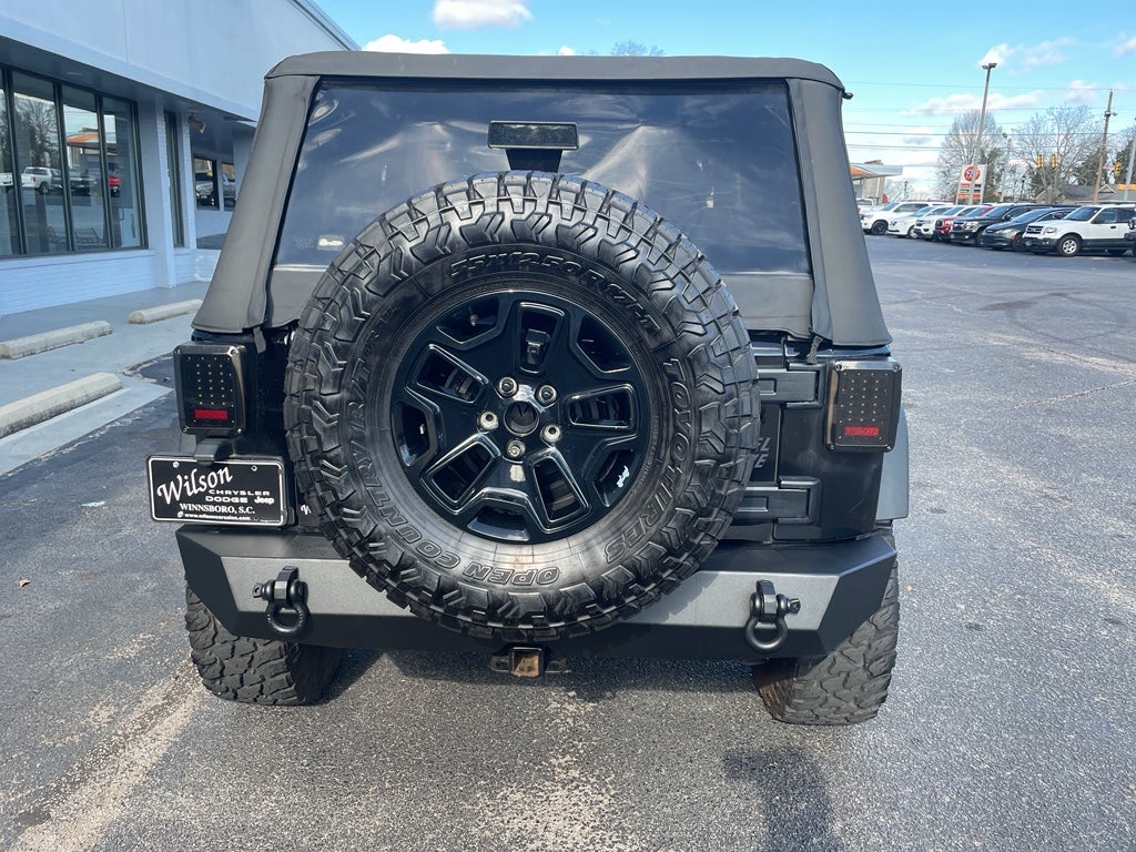 2017 Jeep Wrangler Willys Wheeler