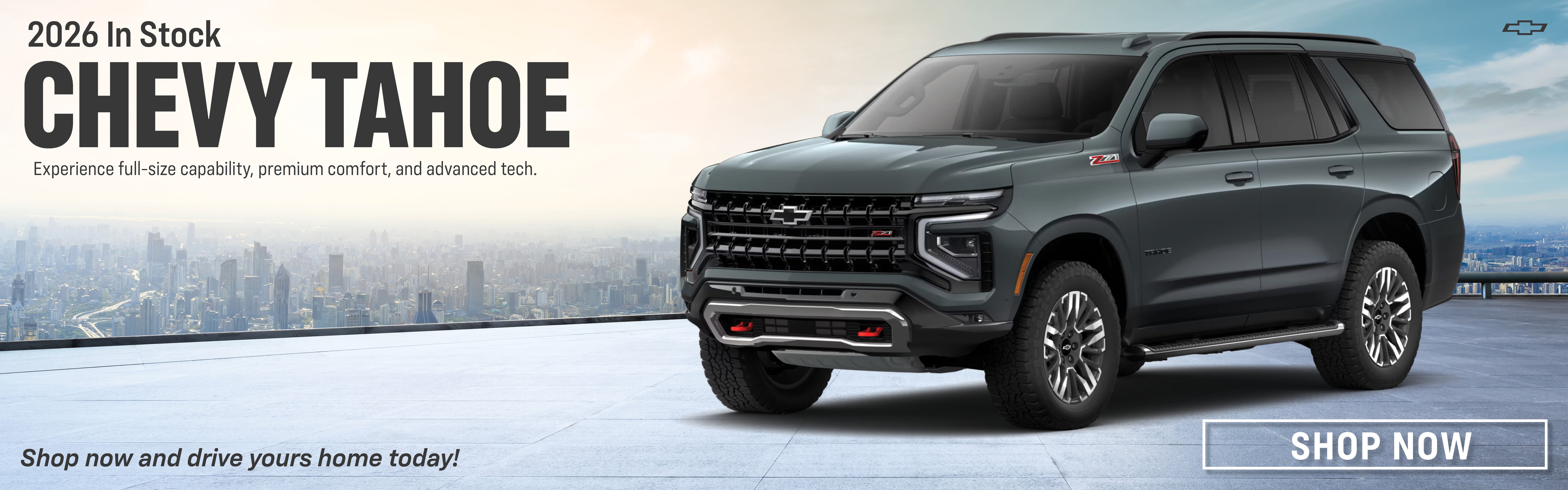 2026 Chevrolet Tahoe Now in Stock Winnsboro, SC