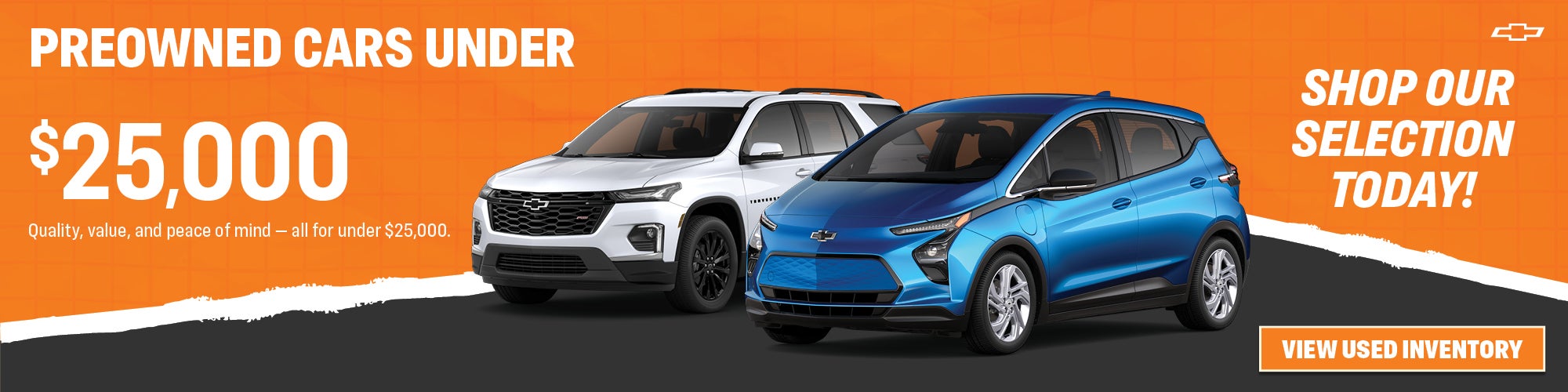 Preowned Cars Under $25,000