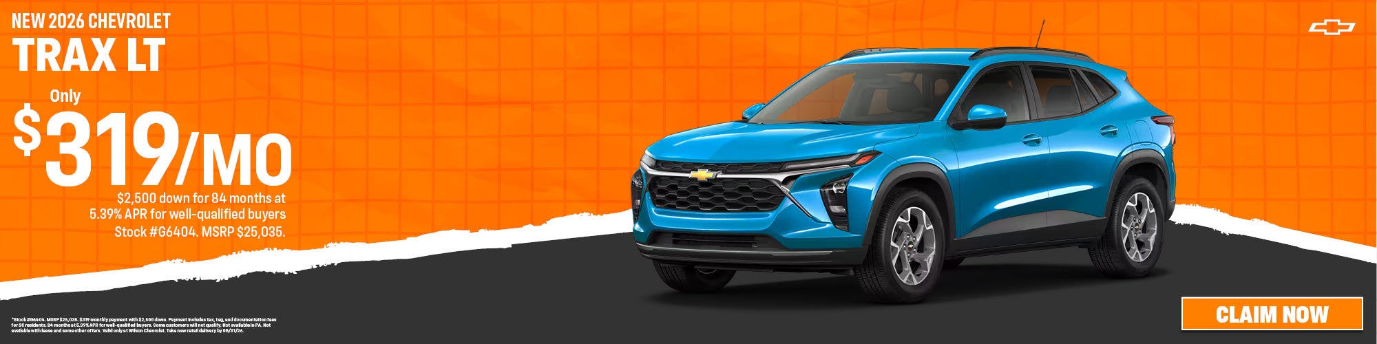 New 2026 Chevrolet Trax LT
