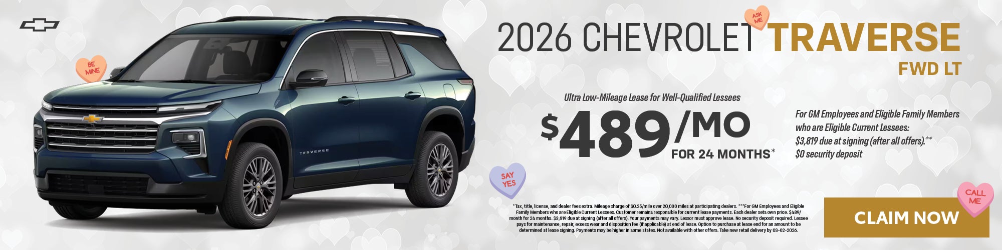 New 2026 Traverse