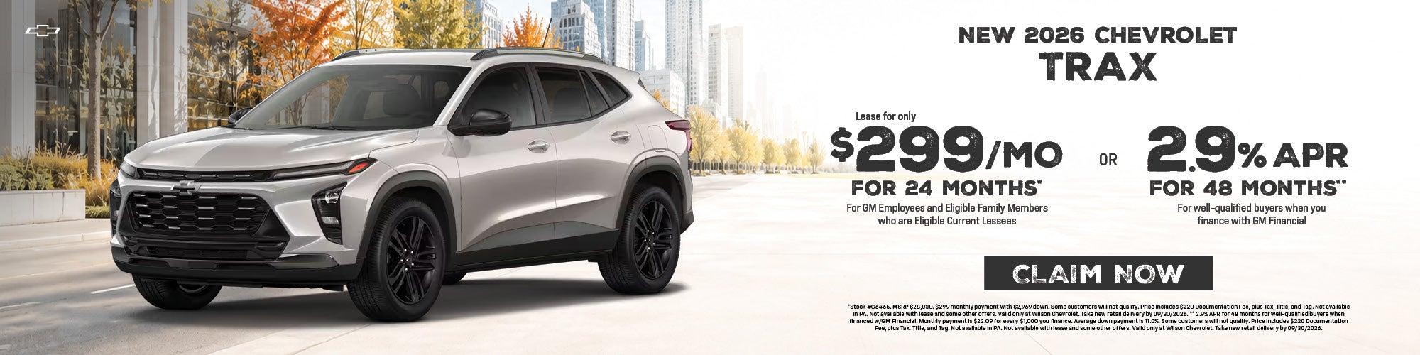 New 2026 Chevrolet Trax 