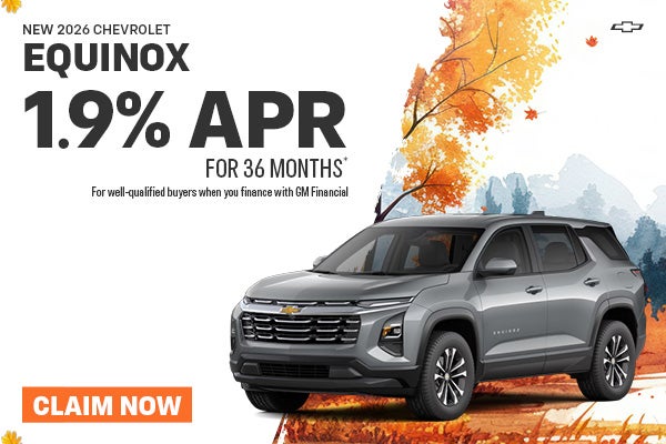 New 2026 Chevrolet Equinox