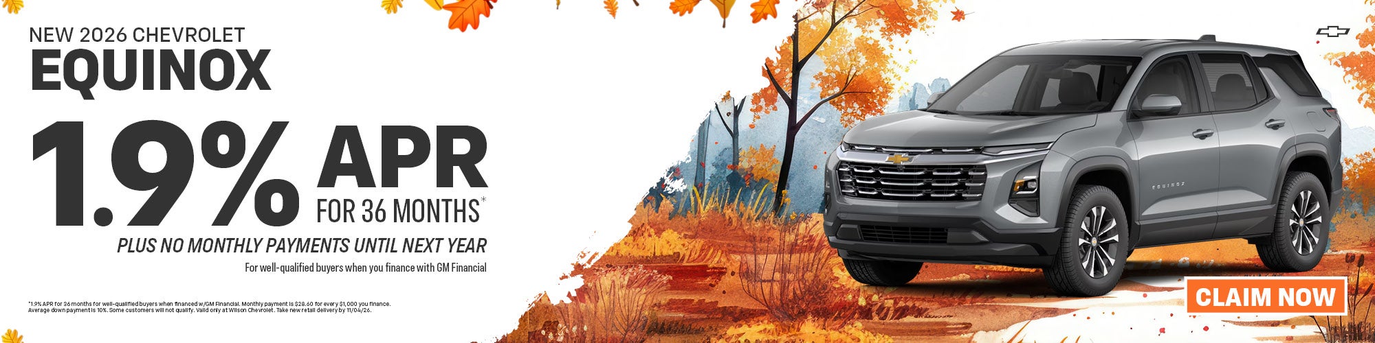 New 2026 Chevrolet Equinox