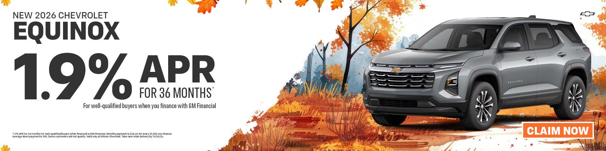 New 2026 Chevrolet Equinox