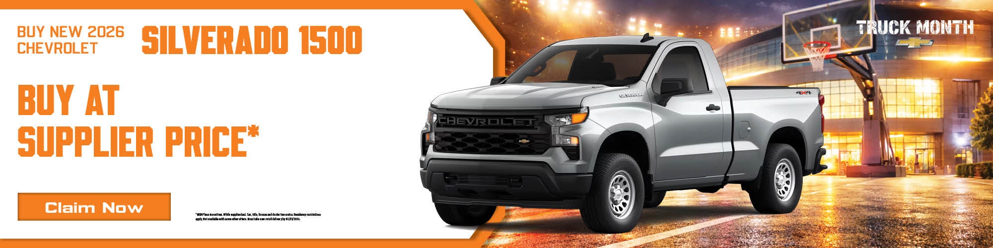 Buy New 2026 Chevrolet Silverado 1500