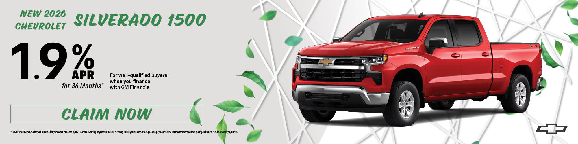 New 2026 Chevrolet Silverado 1500 