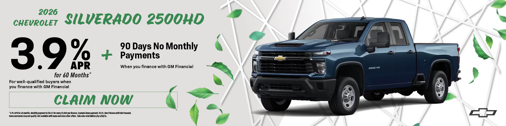 New 2026 Chevrolet Silverado 2500HD