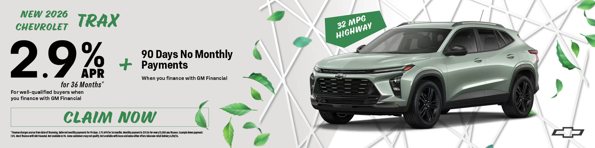 New 2026 Chevrolet Trax
