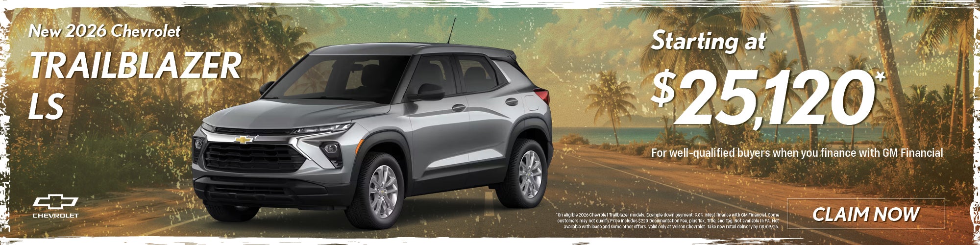 New 2026 Chevrolet Trailblazer LS