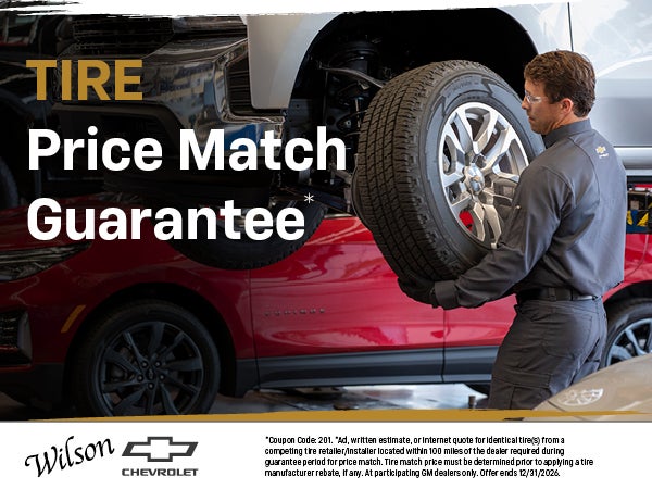 Tire Price Match Guarantee